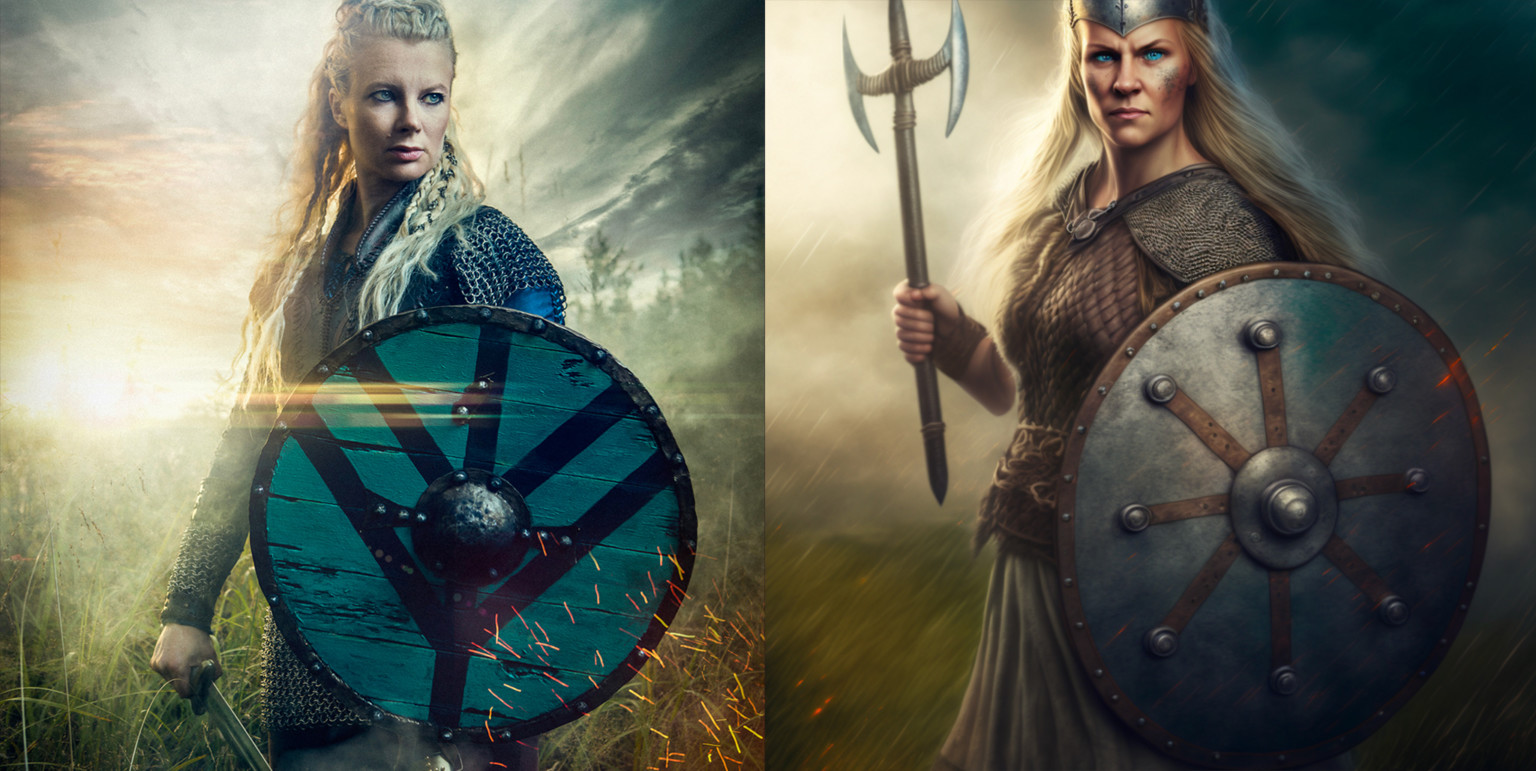 Photographers by Antti Karppinen alongside his AI recreations using MidJourney