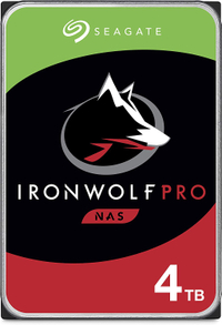 4TB Seagate IronWolf Pro NAS HDD $146$120 at Amazon