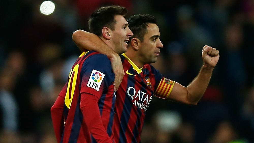 Give Messi the ball or he gets p****d off! - Xavi opens up on former ...