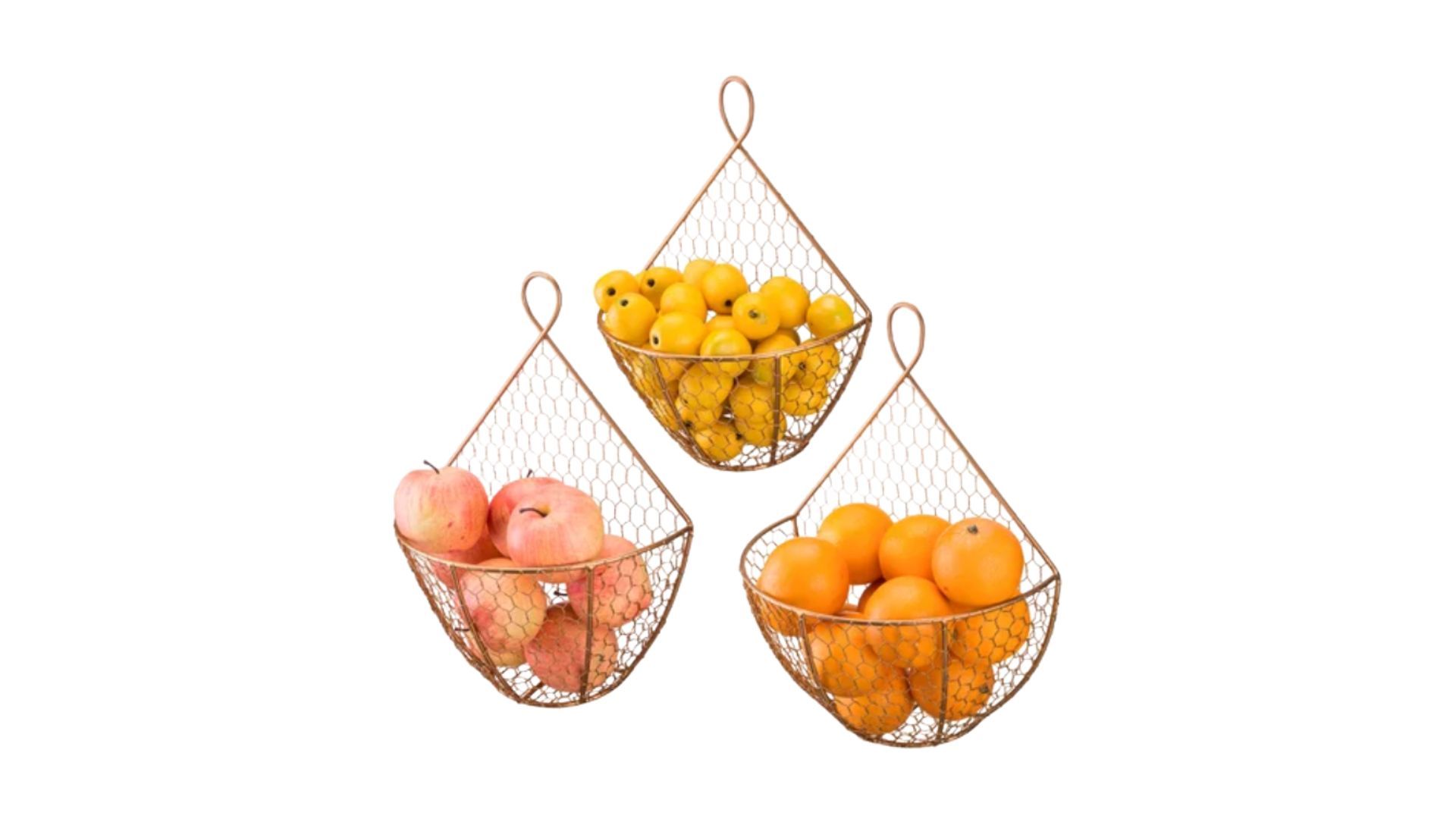 Keranjang penyimpanan gantung dinding