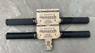 Peaty's Monarch grips with packaging