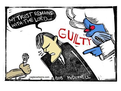 Political cartoon U.S. Bob McDonnell guilty