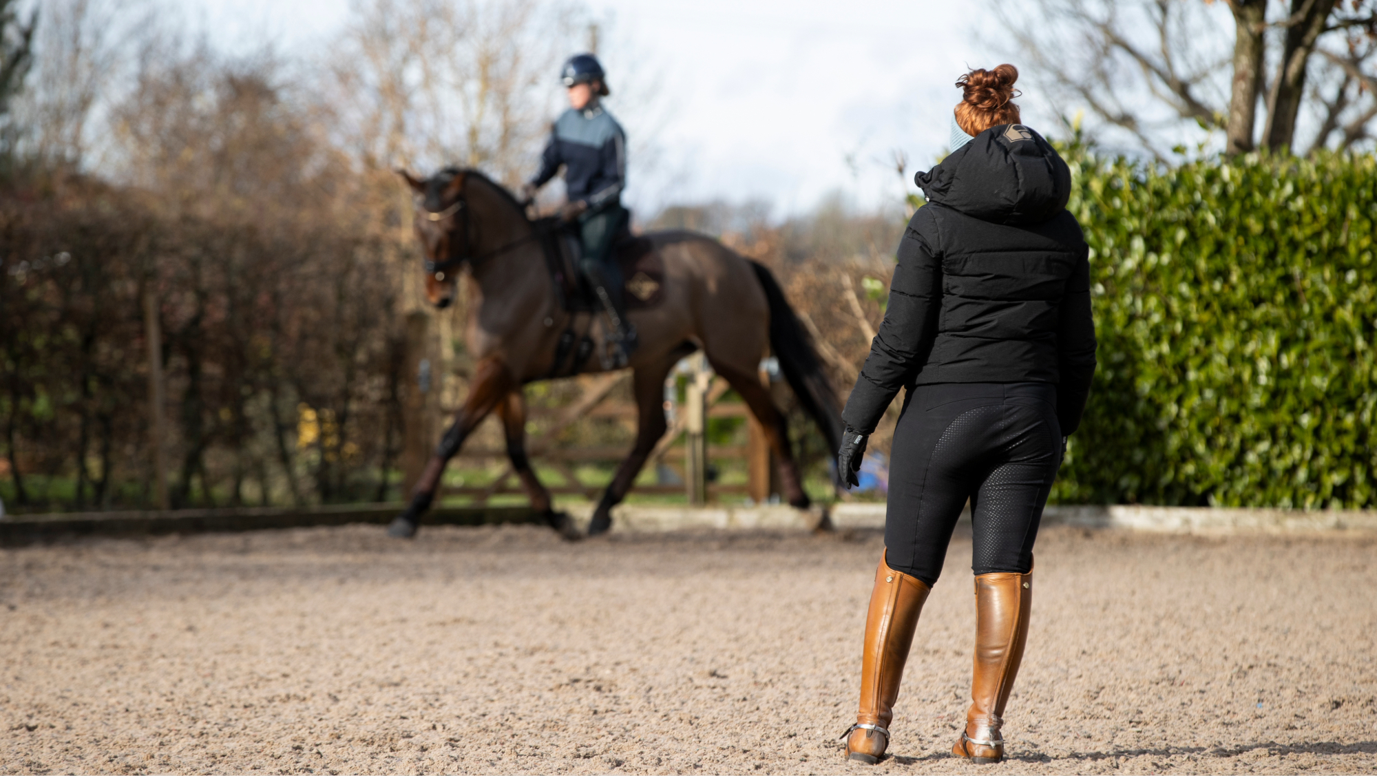 Becky Moody teaching a pupil