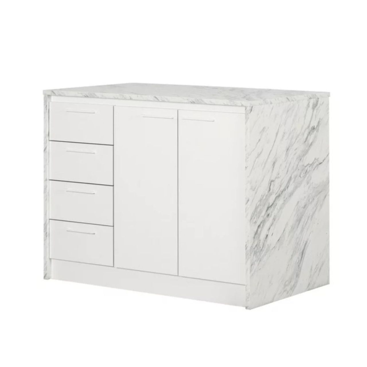 7 marble kitchen island ideas that will add a touch of luxe | Real Homes