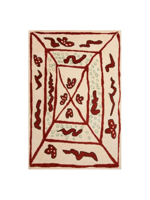 Walled Garden Rug, 6' x 9'