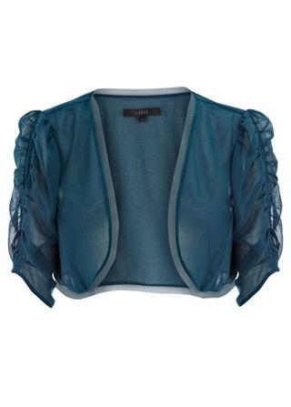 Coast ruched shrug, Was £55, Now £25