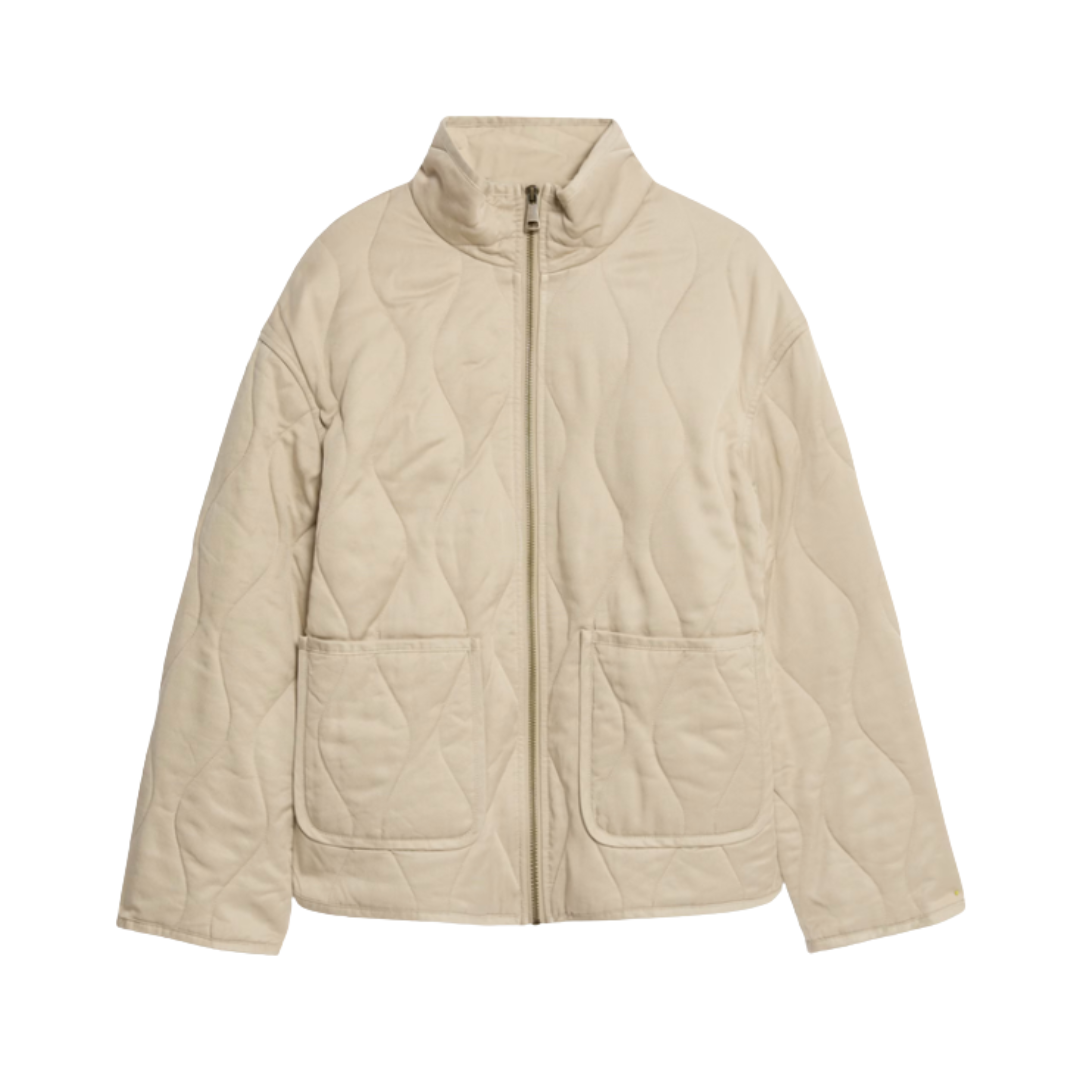 M&S Collection, Quilted Funnel Neck Jacket
