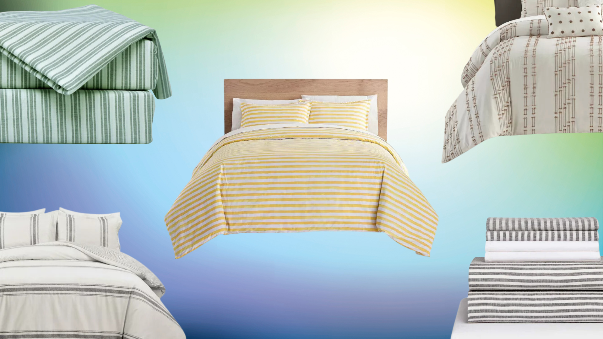 Bold Stripe Comforter Set