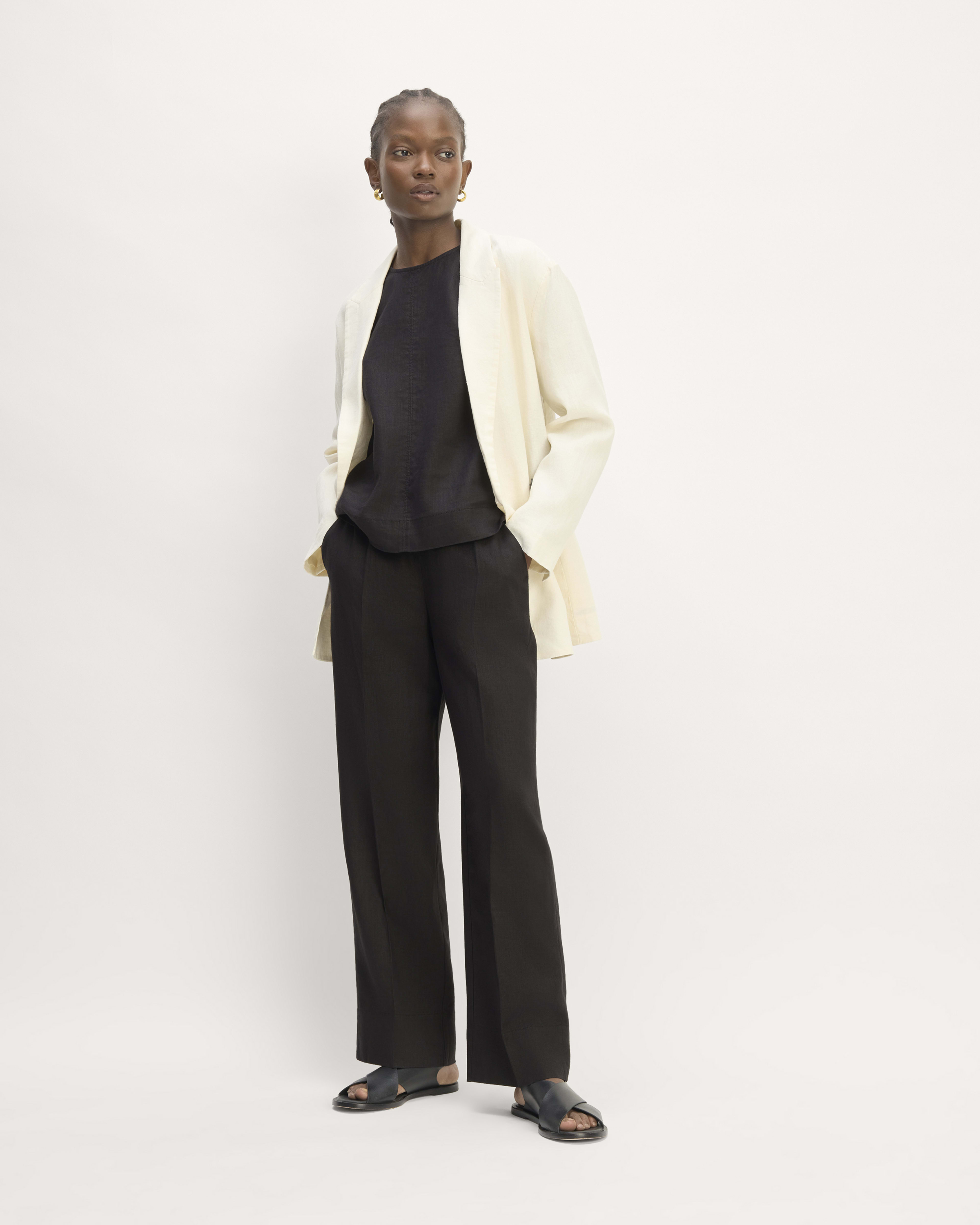 The Linen Easy Pant