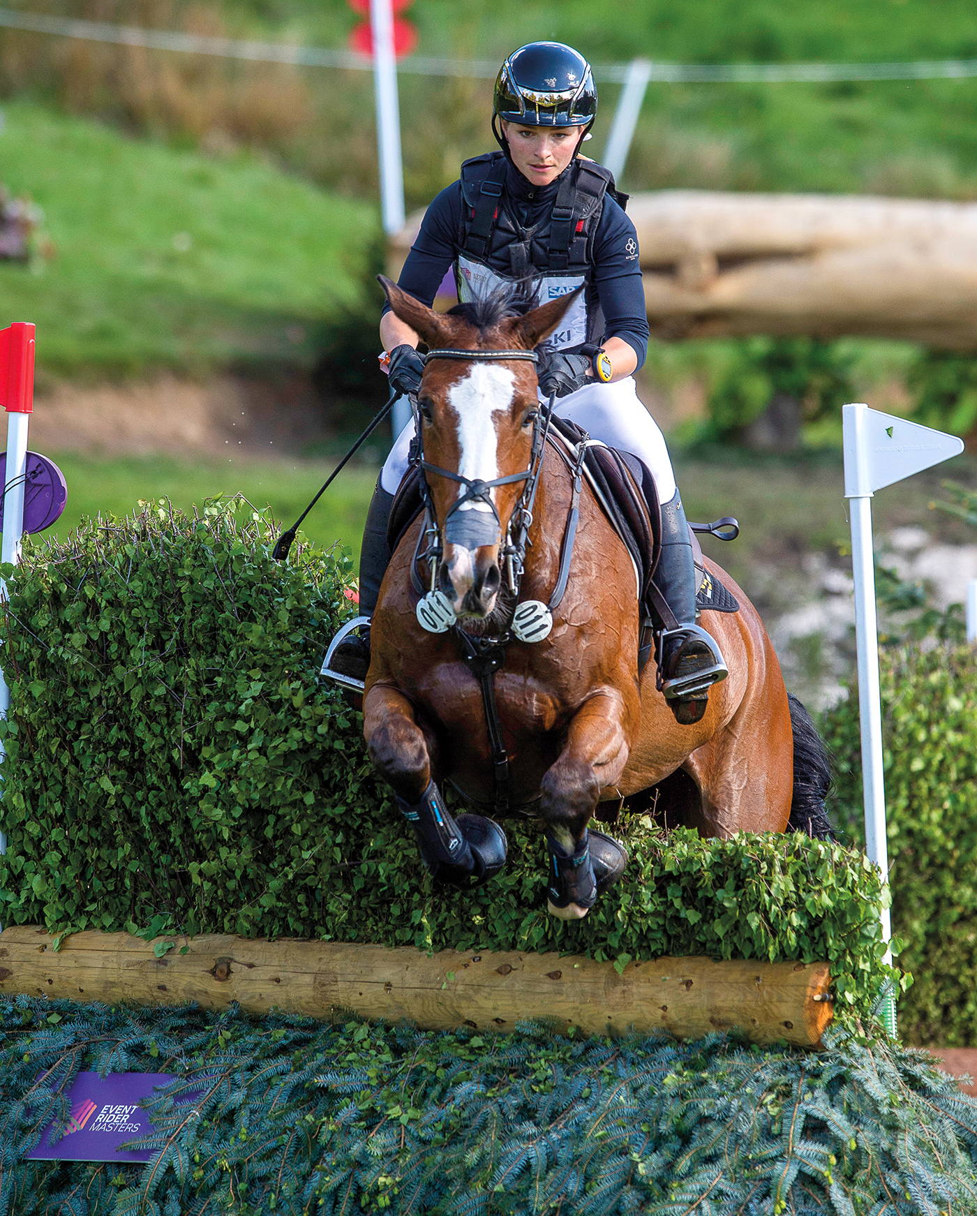 Julia Krajewski (GER) &amp;amp; Amande de b'Nevile - Event Rider Masters- Round 1 - Chatsworth International Horse Trials - Chatsworth House, Derbyshire, United Kingdom - 12 May 2019