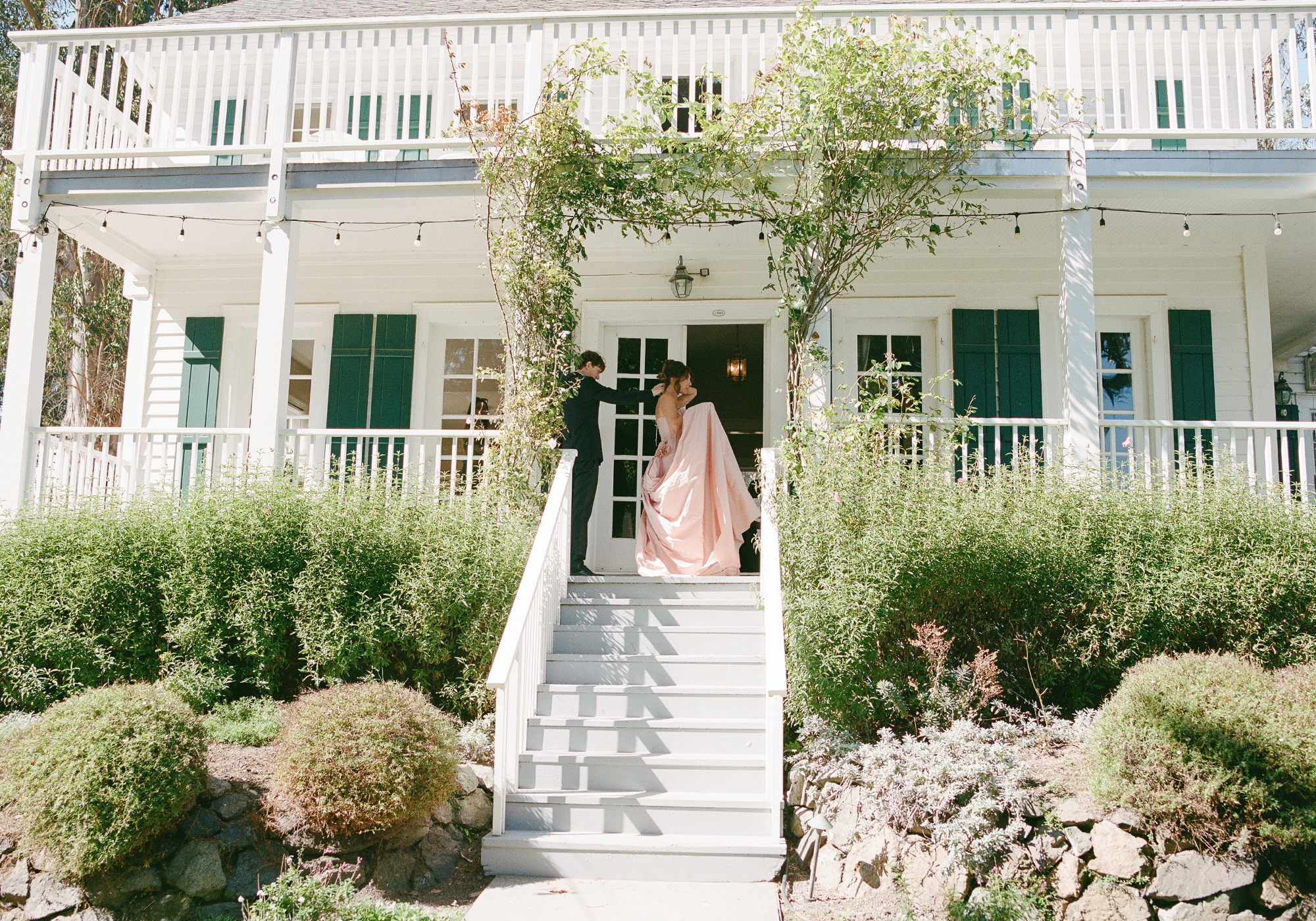 Hadley and Charles&#039;s first look.