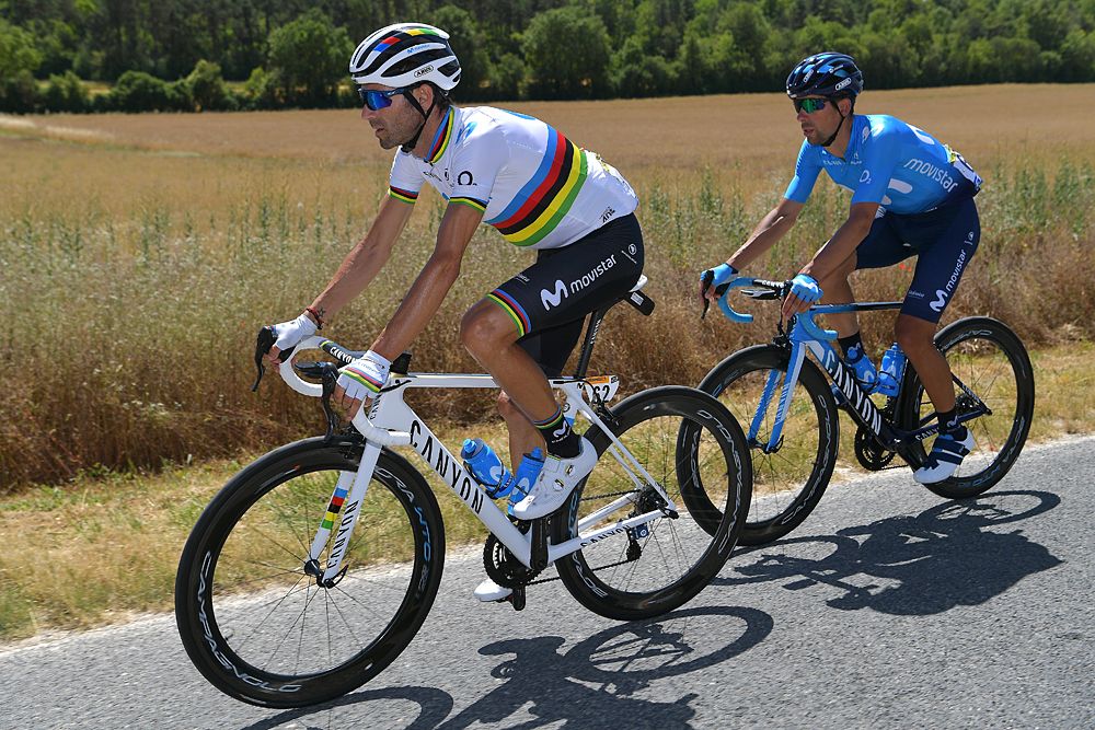 World champion Alejandro Valverde (Movistar)