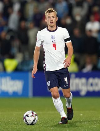 James Ward-Prowse in action for England against Andorra
