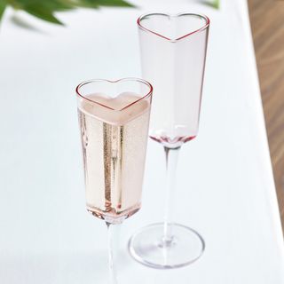 Heart shaped champagne flute from Next