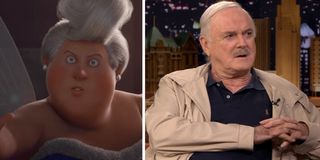 Fairy Godmother in Charming/ John Cleese in The Tonight Show with Jimmy Fallon