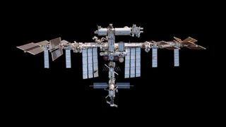 The International Space Station.