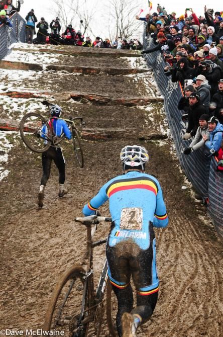 Kevin Pauwels (BEL) at the limeston steps