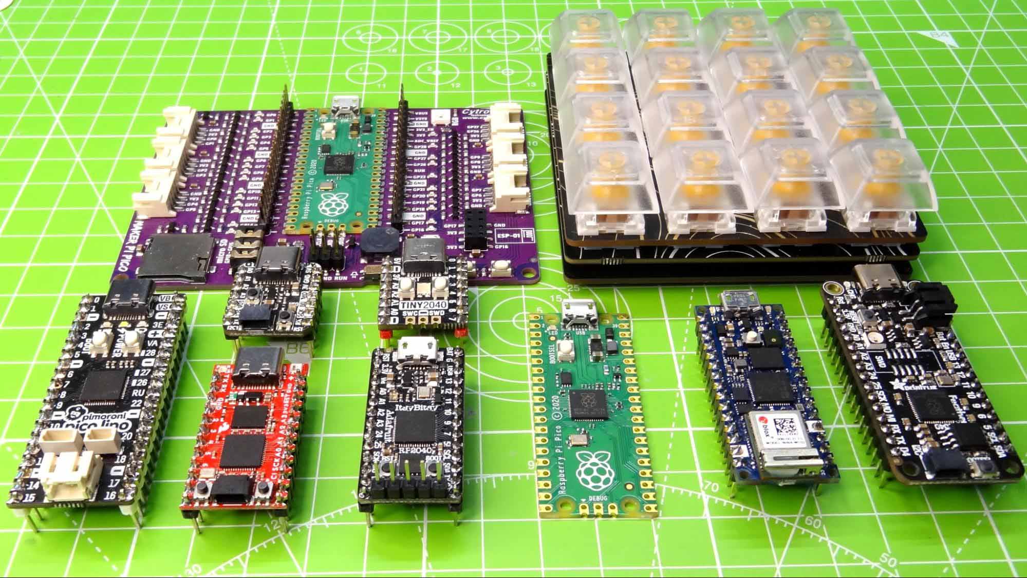 Inspiring Raspberry Pi RP2040 Projects for Midyear 2023 - element14  Community