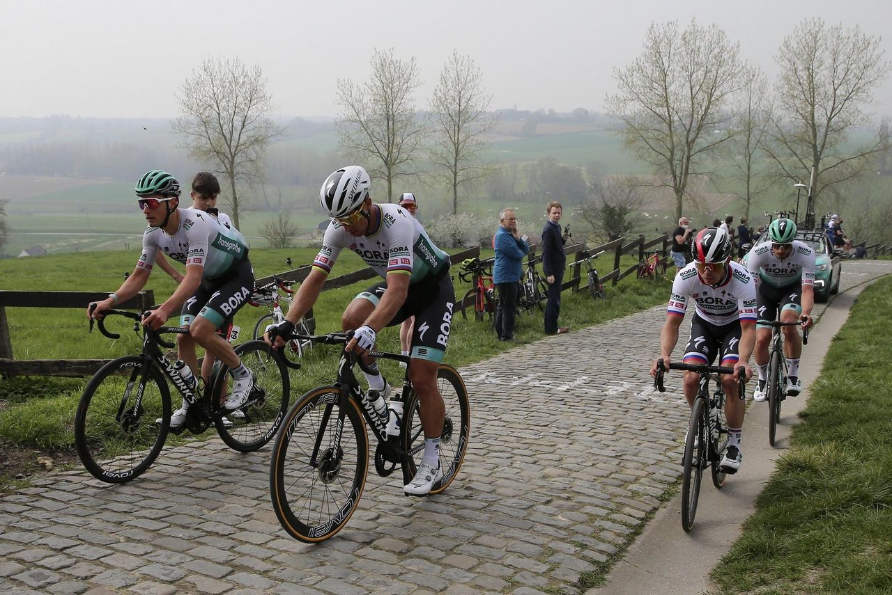 Tour de Flanders 2021 Ronde Van Vlaanderen 2021 Recon at the parcours 01042021 Peter Sagan SVK Bora Hansgrohe Juraj Sagan SVK Bora Hansgrohe photo Jan De MeuleneirPNBettiniPhoto2021