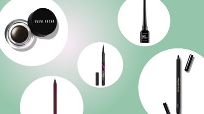 A selection of the best eyeliner for beginners tested for this feature from Bobbi Brown, Collection Cosmetics, Maybelline, Charlotte Tilbury and Victoria Beckham