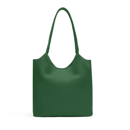 Mia Large Shopper Tote Fairway Green