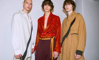 Backstage at Bed JW Ford A/W 2019