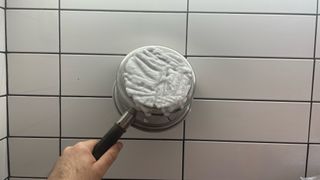 Baking Soda paste for cleaning the bottom of pans
