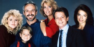 The cast of Family Ties.