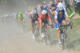 Cycling: 115th Paris - Roubaix 2017
Zdenek STYBAR (CZE)/ John DEGENKOLB (GER)/
Compiegne Paris - Roubaix (257Km)/
PR / pool bp Â© Tim De Waele
