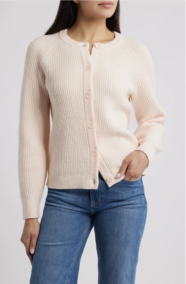 Caslon&amp;lt;sup&amp;gt;&amp;reg;&amp;lt;/sup&amp;gt;, Cozy Rib Cardigan