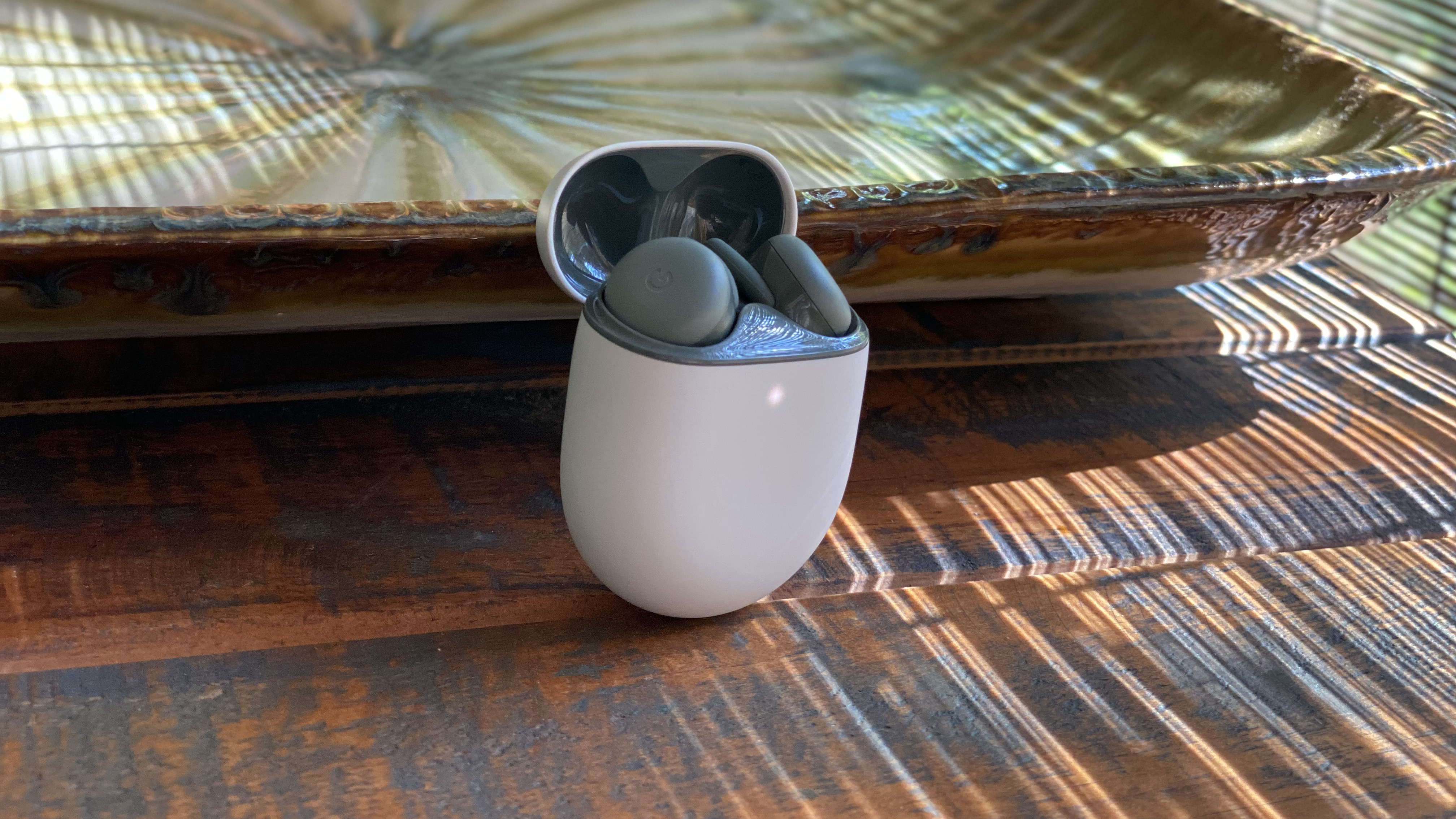 Google Pixel Buds A-Series on table