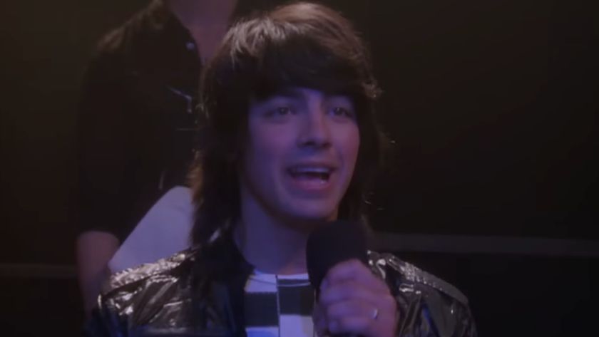 Shane Grey (Joe Jonas) sings in Camp Rock.