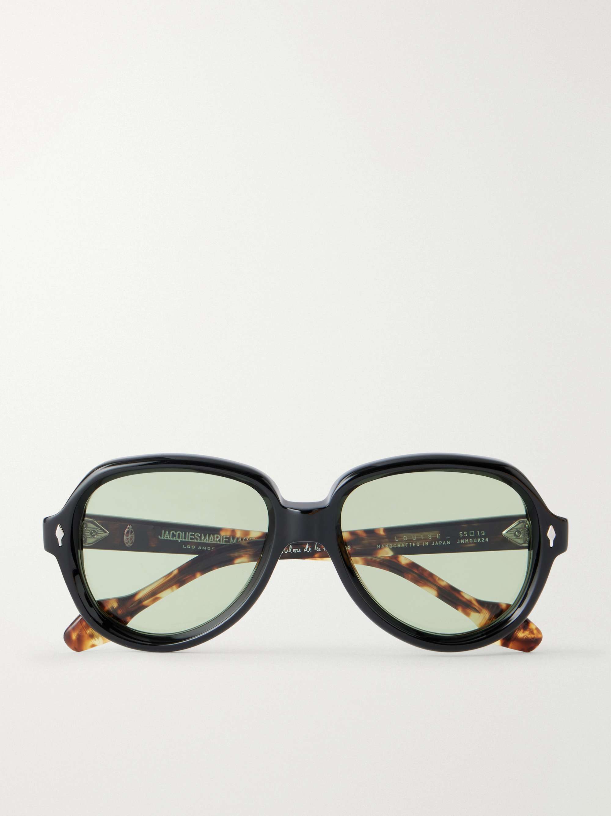 + Lou Lou De La Falaise Louise Aviator-Style Acetate Sunglasses