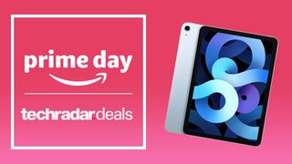 TechRadar deals Prime Day iPad Air 2020 on pink