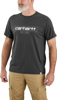 Carhartt Force Short-Sleeve Logo T-Shirt (Men's)