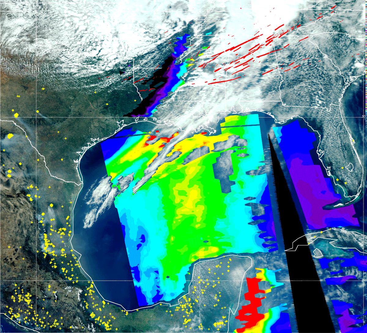 Smoke and tornadoes