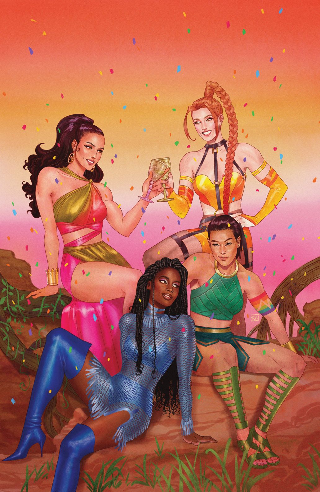 Covers for DC Pride 2025.