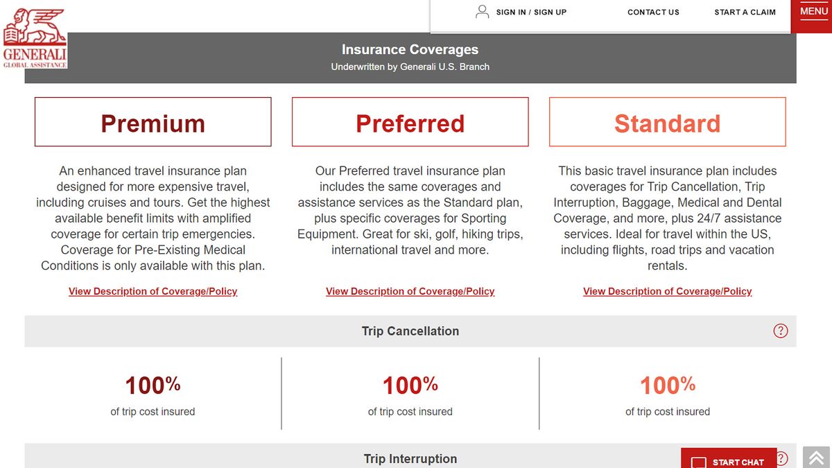 generali global assistance travel insurance reddit