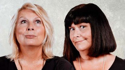 Jennifer Saunders and Dawn French: light relief and silliness