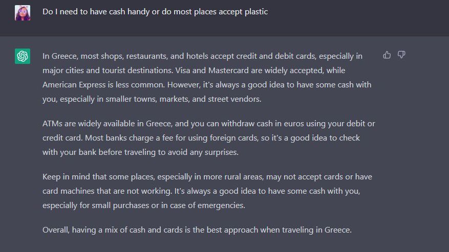 I asked ChatGPT to plan my vacation