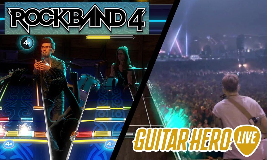 Guitar Hero Live vs. Rock Band 4 FaceOff Tom's Guide