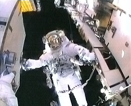 Spacesuit Glitch Cuts Spacewalk Short