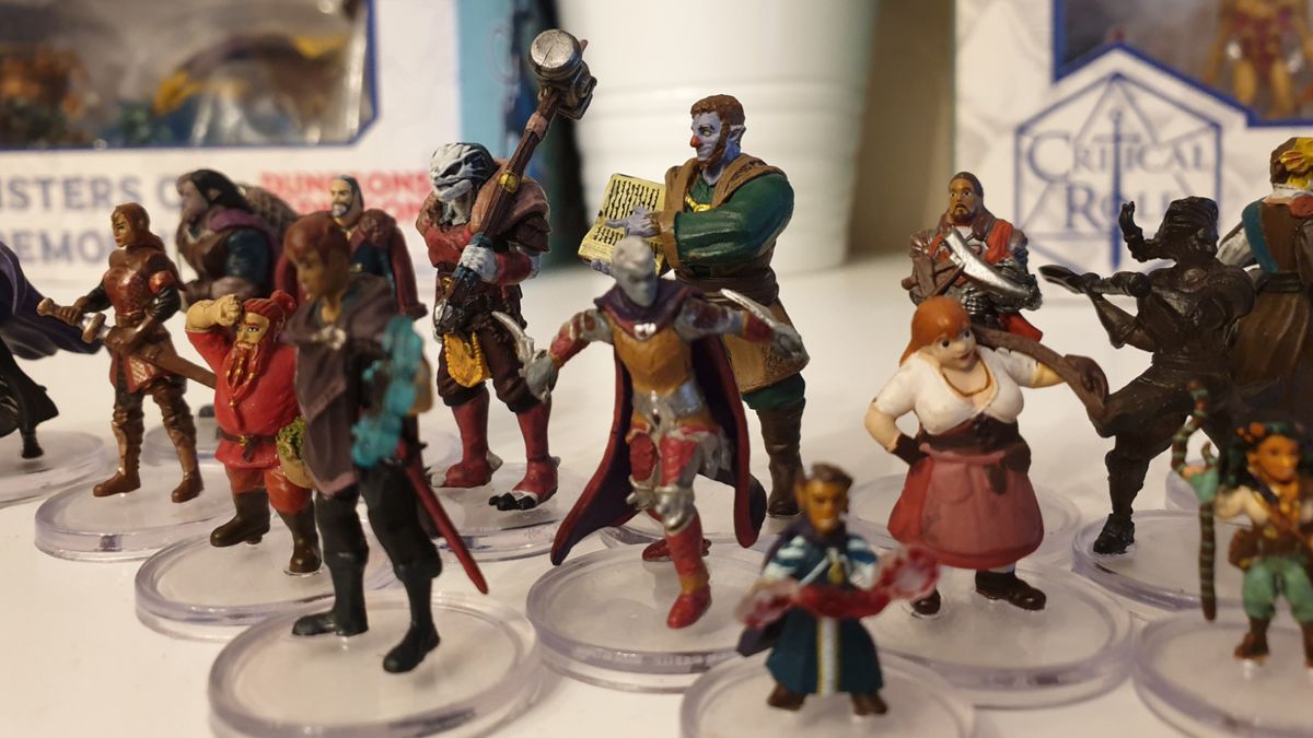 Critical Role miniatures