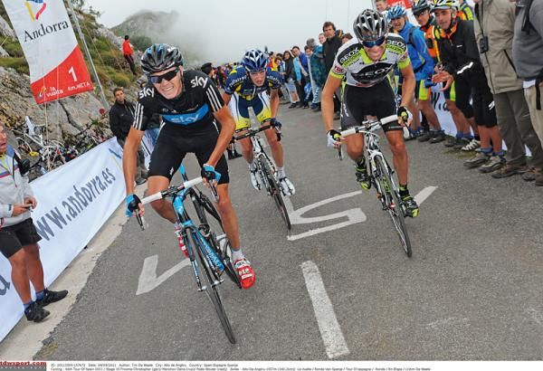 Chris Froome had a superb Vuelta and finished second overall