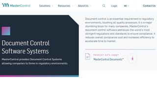 MasterControl