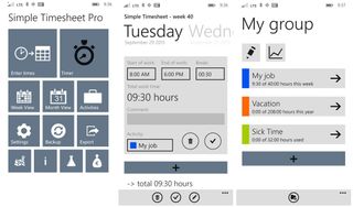 Simple Timesheet Pro