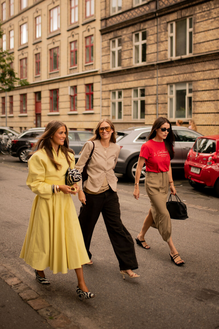 woman at copenhagen fashion week