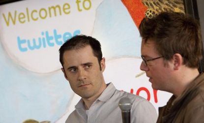 Twitter co-founders Evan Williams (left) and Biz Stone (right) may be on the brink of starting a new social media venture that has a motivational aspect to it.
