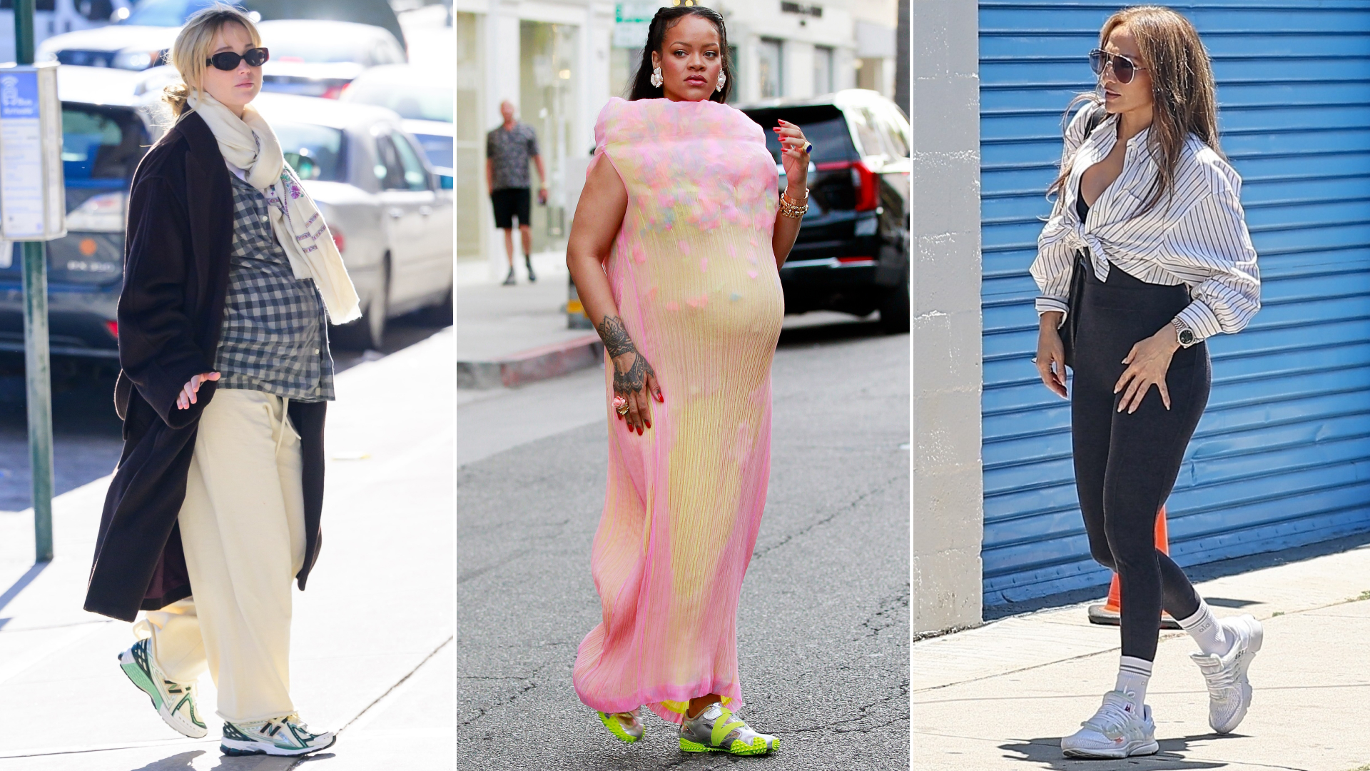 celebrities wearing rare sneakers in 2025