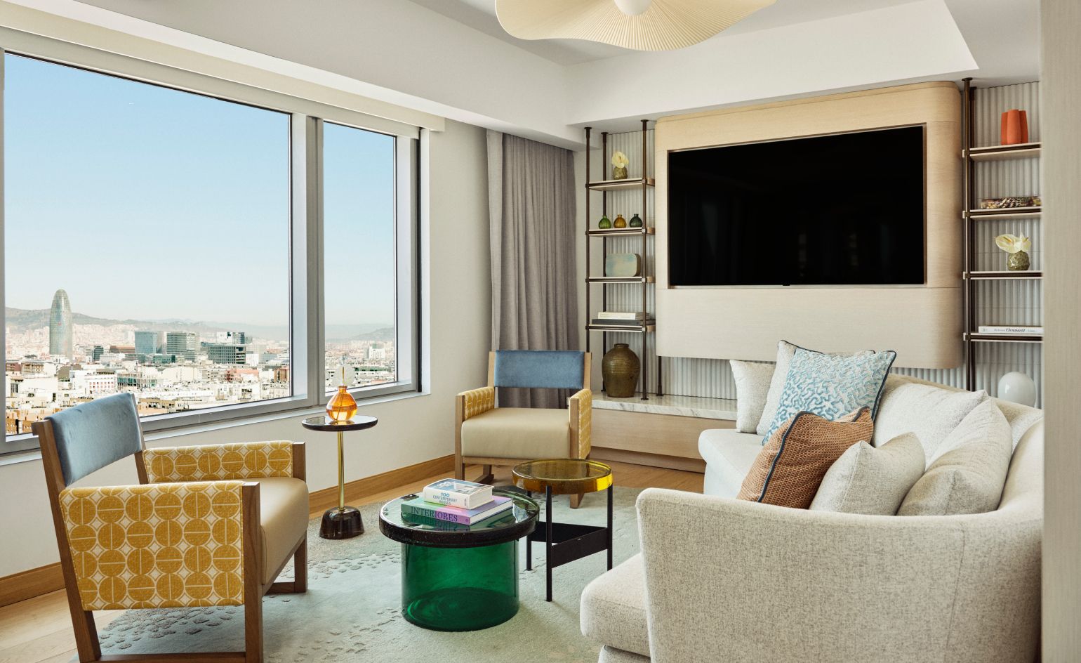Reach for the Barcelona skyline from this horizon-busting hotel
